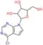 6-Chloro-7-deazapurine-b-D-riboside