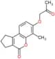 6-methyl-7-(2-oxopropoxy)-2,3-dihydrocyclopenta[c]chromen-4(1H)-one