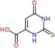 6-oxo-2-thioxo-1,2,3,6-tetrahydropyrimidine-4-carboxylic acid
