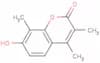 7-hydroxy-3,4,8-trimethylcoumarin