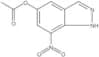 1H-Indazol-5-ol, 7-nitro-, 5-acetate