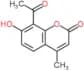 8-Acetyl-7-hydroxy-4-methylcoumarin