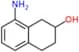 8-amino-1,2,3,4-tetrahydronaphthalen-2-ol