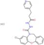 8-chloro-N'-[3-(pyridin-4-yl)propanoyl]dibenzo[b,f][1,4]oxazepine-10(11H)-carbohydrazide hydrochlo…
