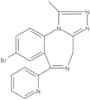 8-Bromo-1-methyl-6-(2-pyridinyl)-4H-[1,2,4]triazolo[4,3-a][1,4]benzodiazepine