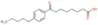 η-Oxo-4-pentylbenzeneoctanoic acid