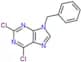 9-benzyl-2,6-dichloro-9H-purine