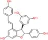 5-{(2R,3R)-6-hydroxy-2-(4-hydroxyphenyl)-4-[(E)-2-(4-hydroxyphenyl)ethenyl]-2,3-dihydro-1-benzofur…