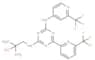 2-Methyl-1-[[4-[6-(trifluoromethyl)-2-pyridinyl]-6-[[2-(trifluoromethyl)-4-pyridinyl]amino]-1,3,5-…