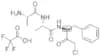 L-Alaninamide, L-alanyl-N-[(1S)-3-chloro-2-oxo-1-(phenylmethyl)propyl]-, mono(trifluoroacetate)