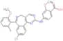 4-{[9-Chloro-7-(2-fluoro-6-methoxyphenyl)-5H-pyrimido[5,4-d][2]benzazepin-2-yl]amino}-2-methoxyben…