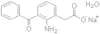 Benzeneacetic acid, 2-amino-3-benzoyl-, sodium salt, hydrate (1:1:1)