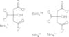 Citric acid, ammonium bismuth salt