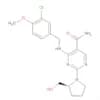 5-Pyrimidinecarboxamide,4-[[(3-chloro-4-methoxyphenyl)methyl]amino]-2-[(2S)-2-(hydroxymethyl)-1-py…