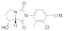 2-Chloro-3-methyl-4-[(7R,7aS)-tetrahydro-7-hydroxy-1,3-dioxo-1H-pyrrolo[1,2-c]imidazol-2(3H)-yl]be…