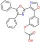 [3-(4,5-diphenyl-2,4'-bi-1,3-oxazol-5'-yl)phenoxy]acetic acid