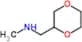 1-(1,4-dioxan-2-yl)-N-methylmethanamine