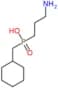 (3-aminopropyl)(cyclohexylmethyl)phosphinic acid