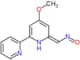 (6E)-4-methoxy-6-(nitrosomethylidene)-1,6-dihydro-2,2'-bipyridine