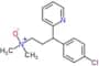 3-(4-chlorophenyl)-N,N-dimethyl-3-(2-pyridyl)propan-1-amine oxide