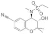 rel-N-[(3R,4S)-6-Cyano-3,4-dihydro-3-hydroxy-2,2-dimethyl-2H-1-benzopyran-4-yl]-N-methylethanesulf…
