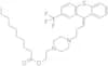 2-[4-[3-[2-(trifluoromethyl)-9H-thioxanthen-9-ylidene]propyl]-1-piperazinyl]ethyl decanoate