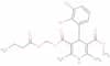 Methyl (1-oxobutoxy)methyl 4-(2,3-dichlorophenyl)-1,4-dihydro-2,6-dime thyl-3,5-pyridinedicarboxyl…