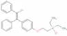 Ethanamine, 2-[4-(2-chloro-1,2-diphenylethenyl)phenoxy]-N,N-diethyl-, N-oxide