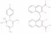 2-Naphthalenecarboxylic acid, 4,4′-methylenebis[3-hydroxy-, compd. with 1-(4-chlorophenyl)-1,6-dih…