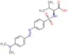 (2S)-2-[[4-[(E)-(4-dimethylaminophenyl)azo]phenyl]sulfonylamino]-3-methyl-butanoic acid