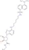 (2S,3S,4R,5R)-5-(6-{[6-({[5-(dimethylamino)naphthalen-1-yl]sulfonyl}amino)hexyl]amino}-9H-purin-9-…