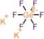 dipotassium hexafluorogermanium(2-)