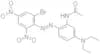 N-[2-[2-(2-Bromo-4,6-dinitrophenyl)diazenyl]-5-(diethylamino)phenyl]acetamide