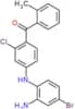 {4-[(2-amino-4-bromophenyl)amino]-2-chlorophenyl}(2-methylphenyl)methanone