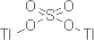 Thallous sulfate