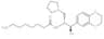 N-[(1R,2R)-2-(2,3-Dihydro-1,4-benzodioxin-6-yl)-2-hydroxy-1-(1-pyrrolidinylmethyl)ethyl]octanamide