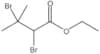 Ethyl 2,3-dibromo-3-methylbutanoate