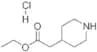 ETHYL 4-PIPERIDINEACETATE HCL