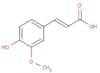 trans-4-hydroxy-3-methoxycinnamic acid