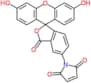 1-(3',6'-dihydroxy-3-oxo-3H-spiro[2-benzofuran-1,9'-xanthen]-5-yl)-1H-pyrrole-2,5-dione