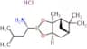 (R)-BoroLeu-(+)-Pinanediol-HCl