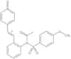 N-[(4-Methoxyphenyl)sulfonyl]-N-[2-[(1E)-2-(1-oxido-4-pyridinyl)ethenyl]phenyl]acetamide