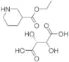 Ethyl (R)-nipecotate L-tartarate