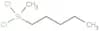 Dichloromethylpentylsilane