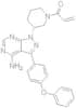 1-((3r)-3-(4-amino-3-(4-phenoxyphenyl)-1h-pyrazolo(3,4-d)pyrimidin-1-yl)-1-piperidinyl)-2-propen-1…