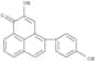 1H-Phenalen-1-one,2-hydroxy-4-(4-hydroxyphenyl)-
