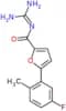 N-(diaminomethylidene)-5-(5-fluoro-2-methylphenyl)furan-2-carboxamide