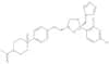 rel-1-[4-[4-[[(2R,4S)-2-(2,4-Dichlorophenyl)-2-(1H-imidazol-1-ylmethyl)-1,3-dioxolan-4-yl]methoxy]…