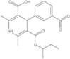 3-(1-Methylpropyl) 1,4-dihydro-2,6-dimethyl-4-(3-nitrophenyl)-3,5-pyridinedicarboxylate