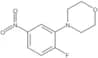 4-(2-Fluoro-5-nitrophenyl)morpholine